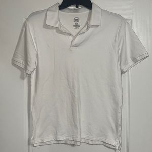 UNISEX XL 14/16 WHITE COLLAR UNIFORM TEE